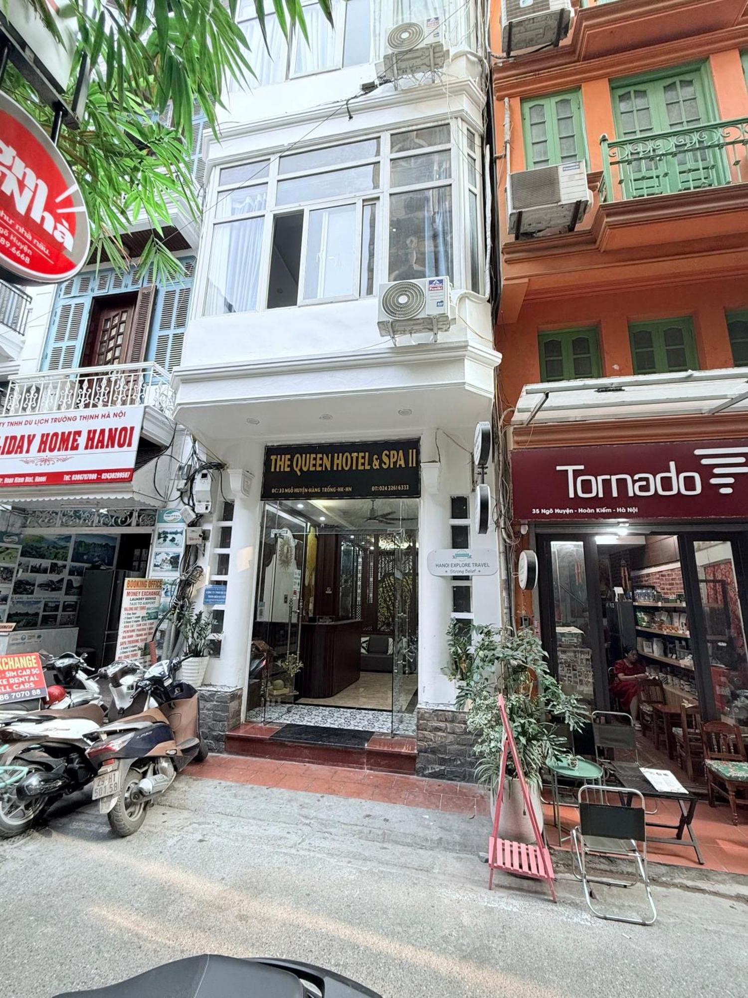 The Queen Hotel & Spa 2 Hanoi Bagian luar foto